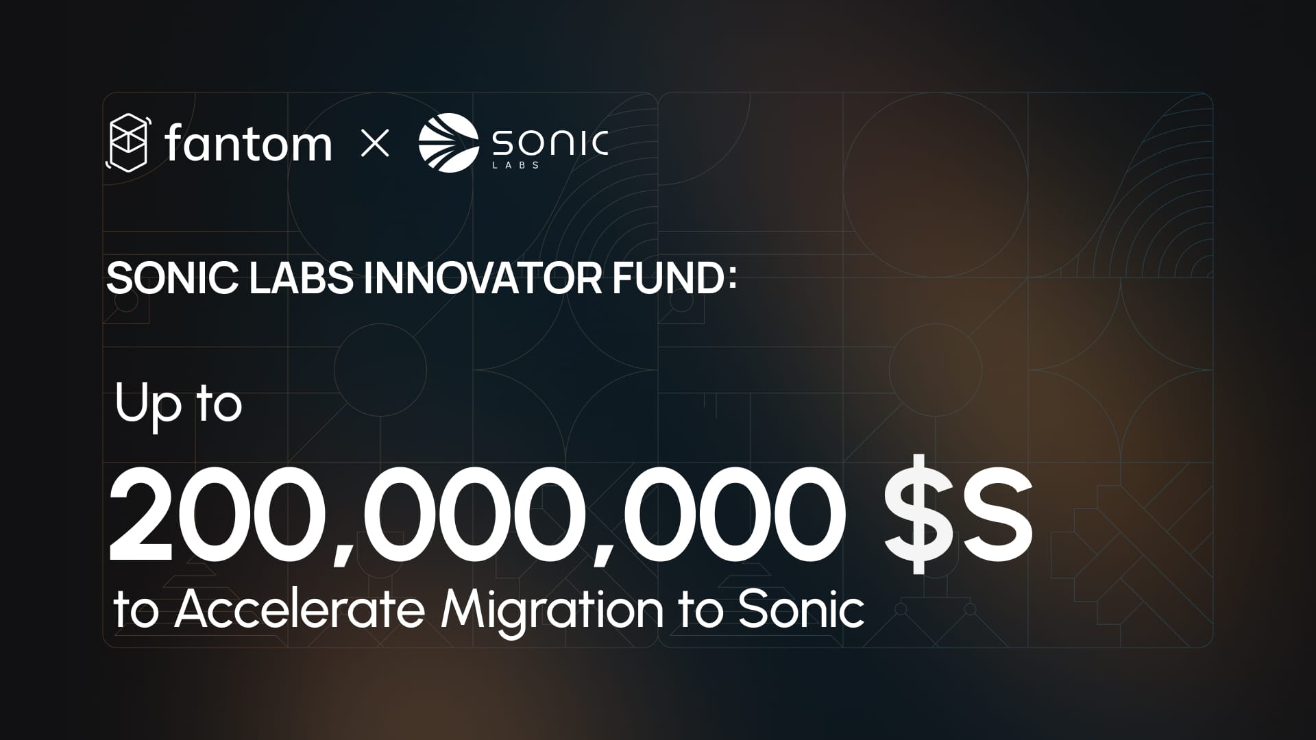 Sonic Labs Innovator Fund: Up to 200,000,000 S to Accelerate Migration to Sonic