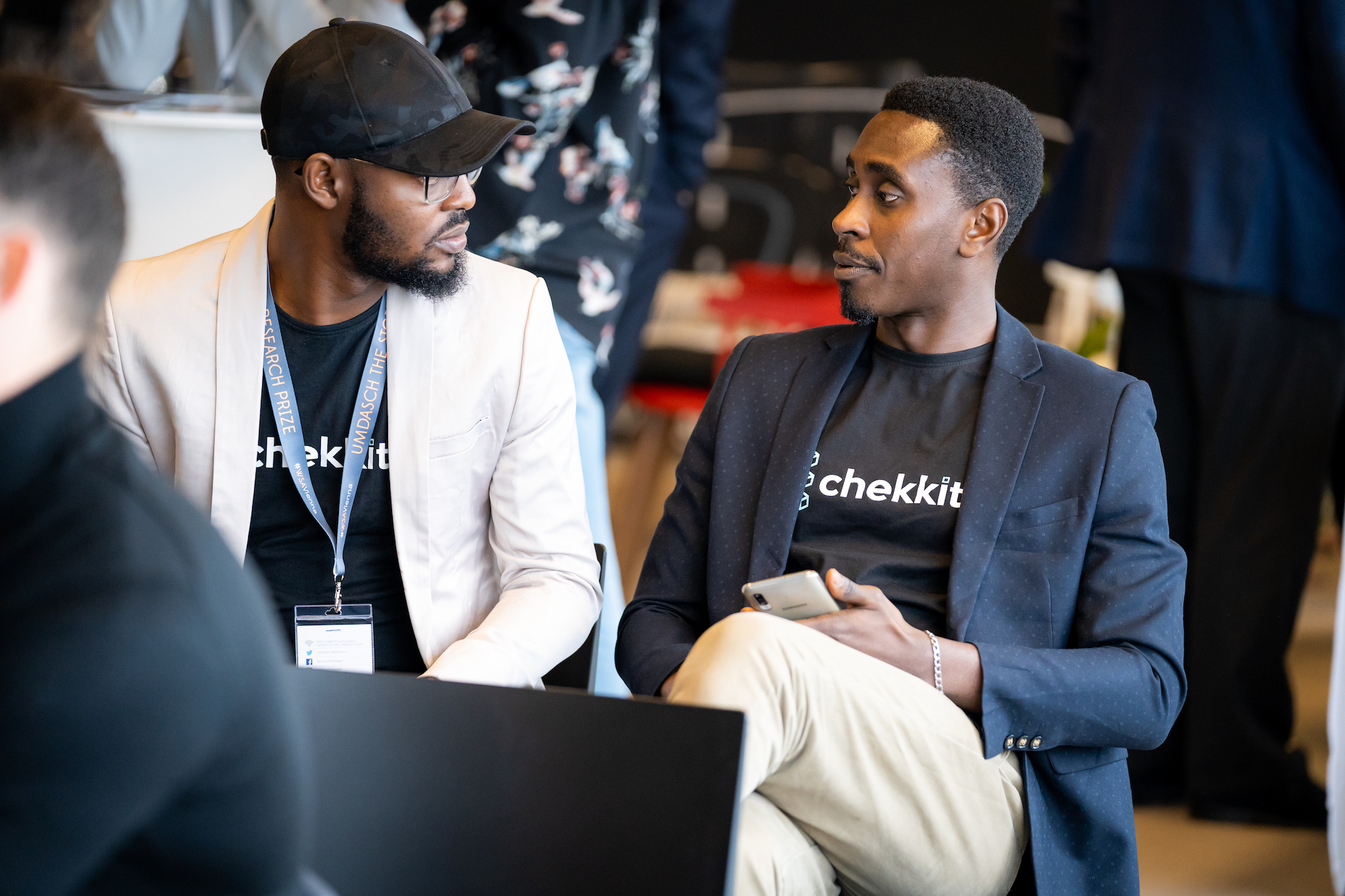 cofounder and founder of Chekkit