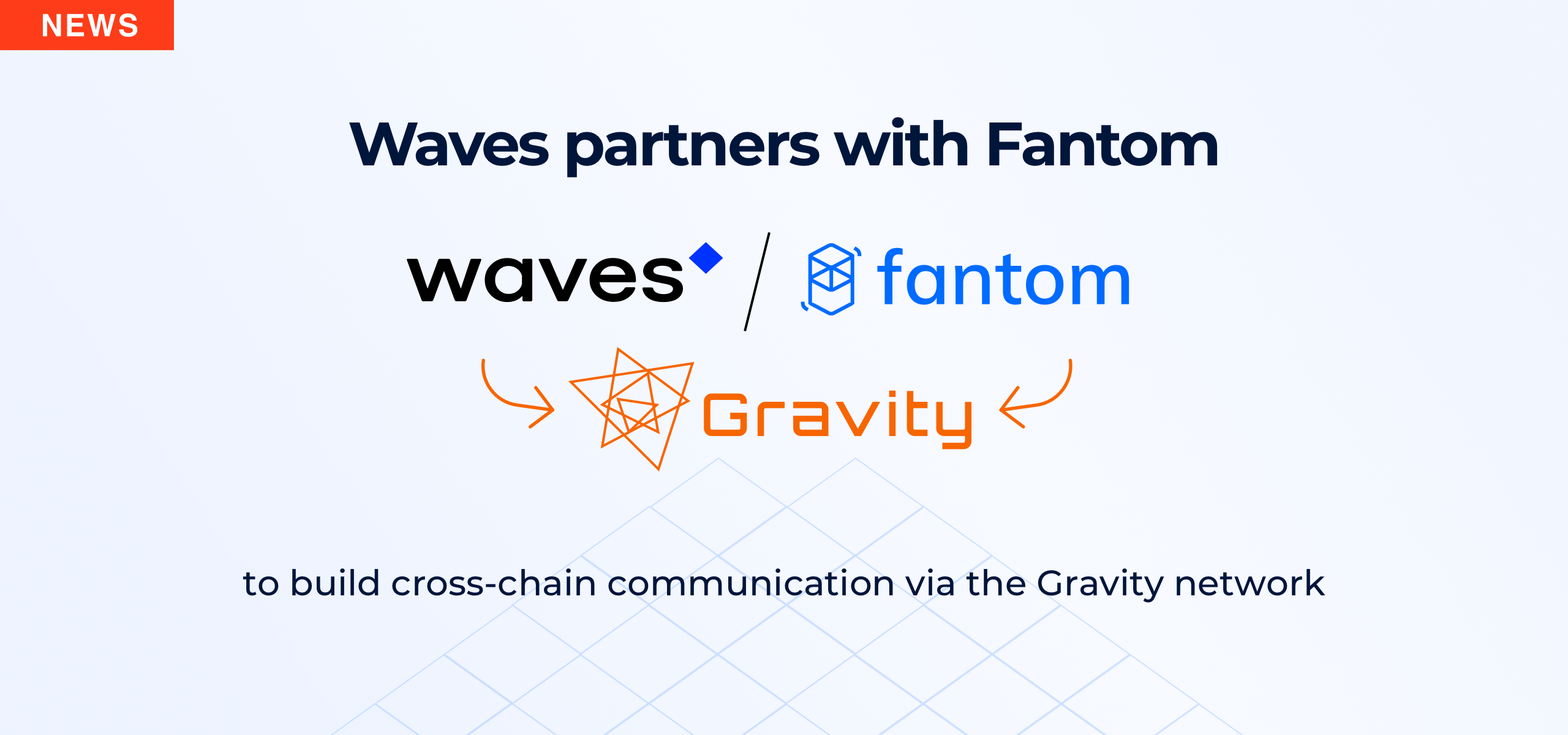 Waves, Fantom and Gravity partnership