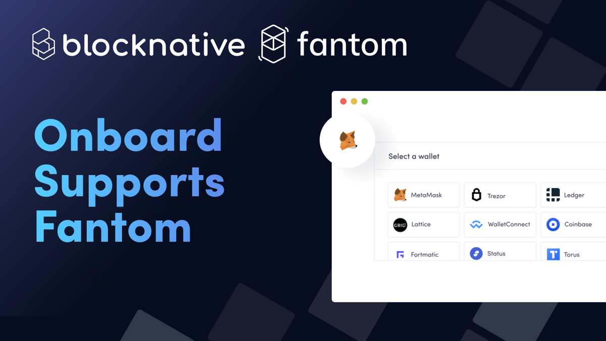 Blocknative Onboard adds Fantom support