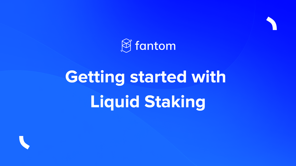 Getting started with Liquid Staking