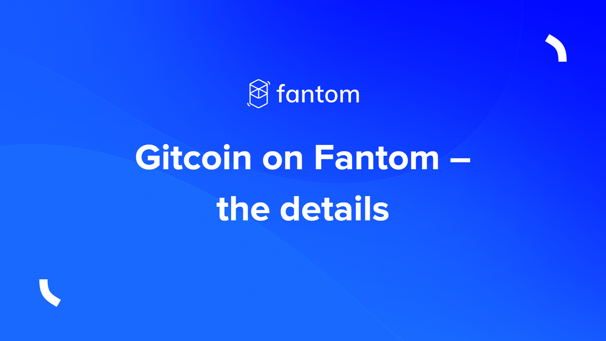 Gitcoin on Fantom – the details