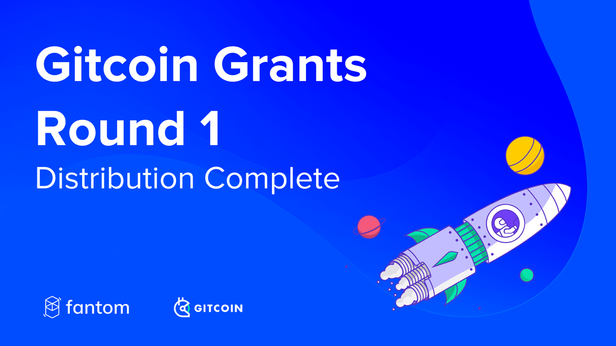 Gitcoin Grants Round 1: Distribution Announcement