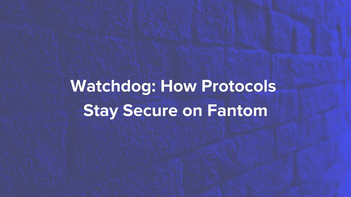Watchdog: How Protocols Stay Secure on Fantom
