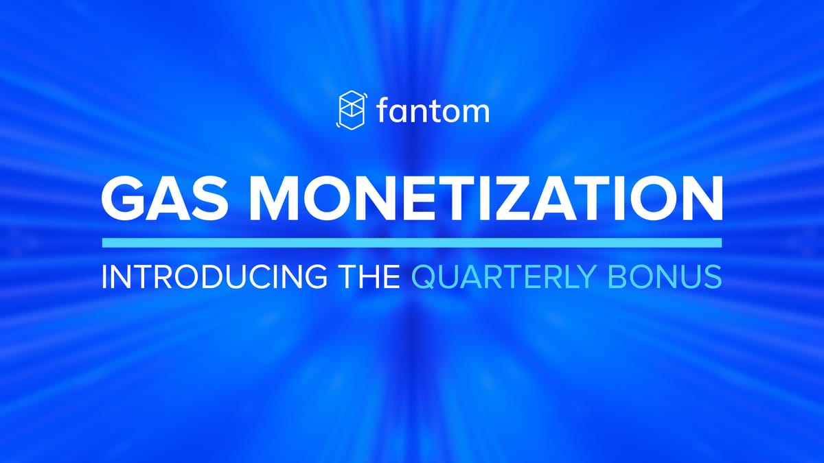 Gas Monetization: Introducing the Quarterly Bonus