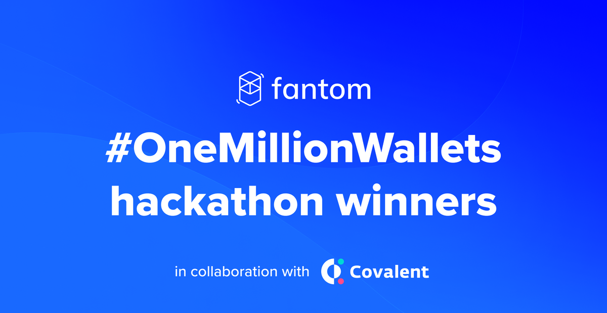 #OneMillionWallets hackathon winners