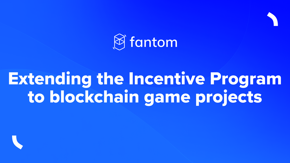 Extending the Incentive Program to Blockchain Game Projects