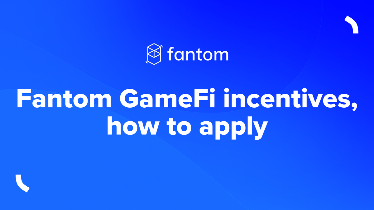 Fantom GameFi Incentives, how to apply