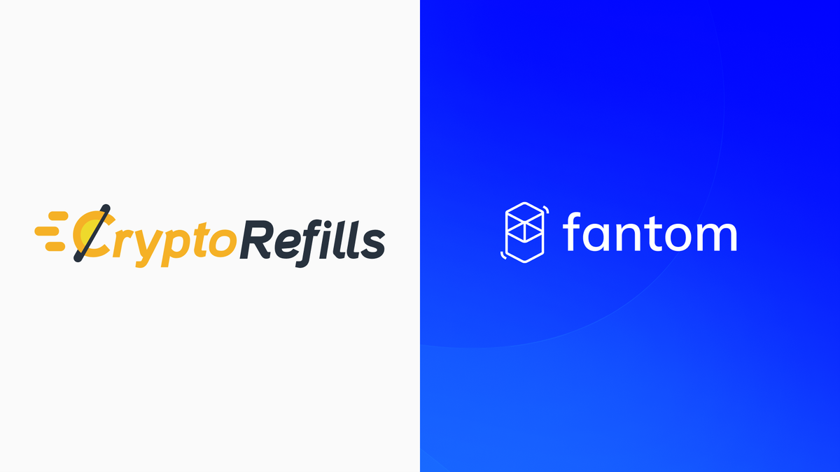 CryptoRefills adopts Fantom for fast, low-cost payments