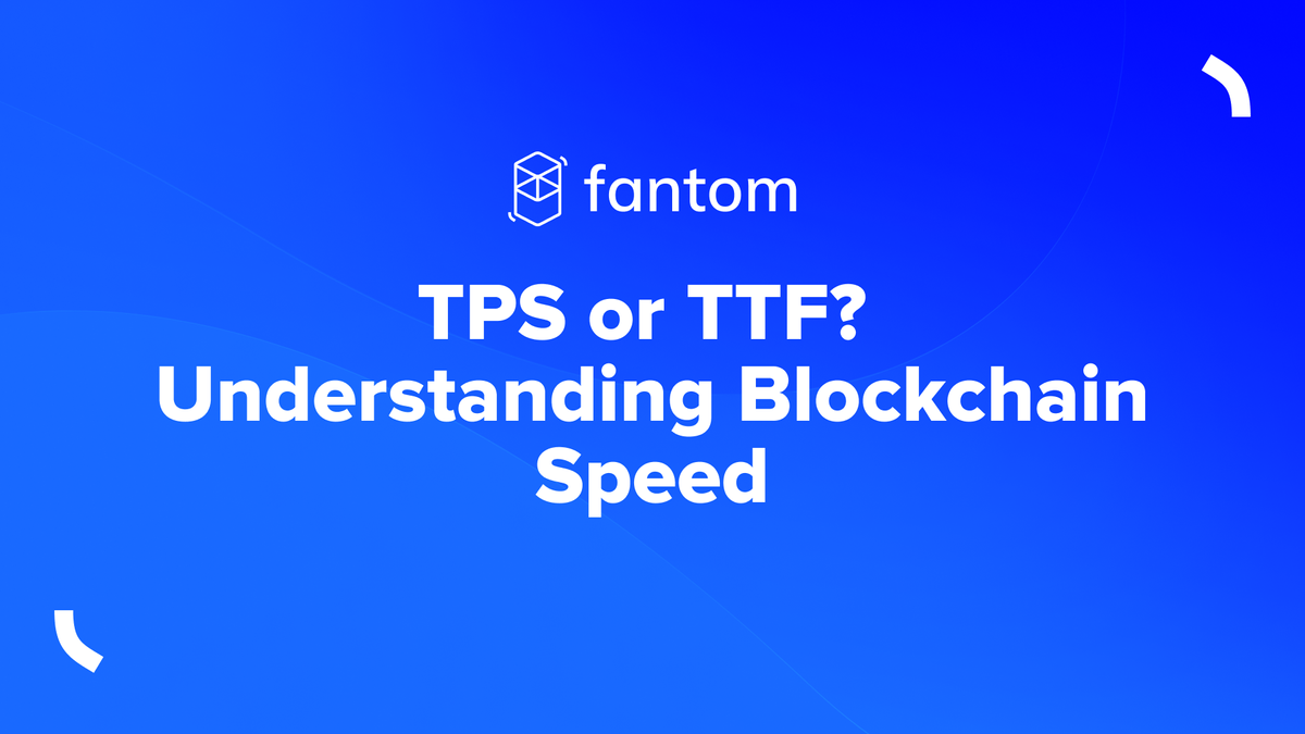 TPS or TTF? Understanding Blockchain Speed
