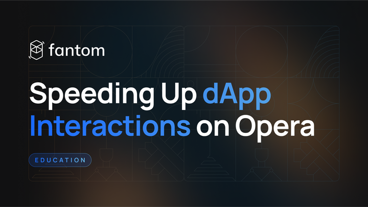 Speeding Up dApp Interactions on Opera