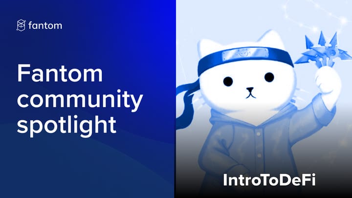 Fantom Community Spotlight - IntroToDeFi