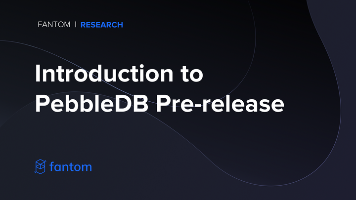 Introduction to PebbleDB Pre-release