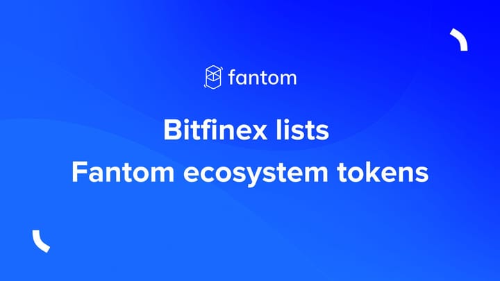 Bitfinex lists Fantom ecosystem tokens