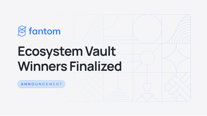 Ecosystem Vault Winners Finalized — 750,000 FTM to Be Awarded