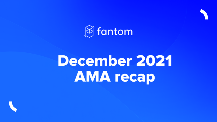 December 2021 AMA recap with FTM Alerts